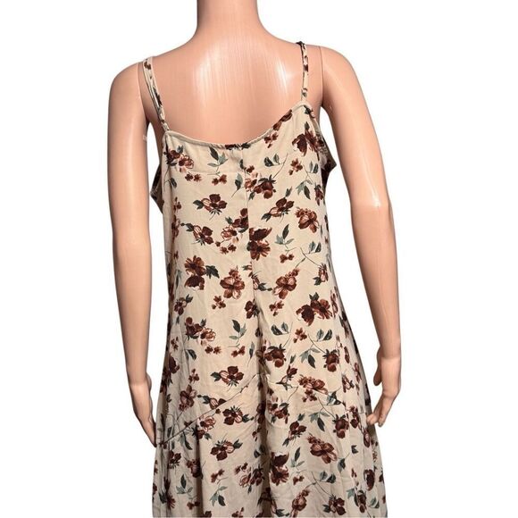 Zenobia plus size women's V-neck sleeveless floral summer maxi dress 3XL - Picture 2 of 7